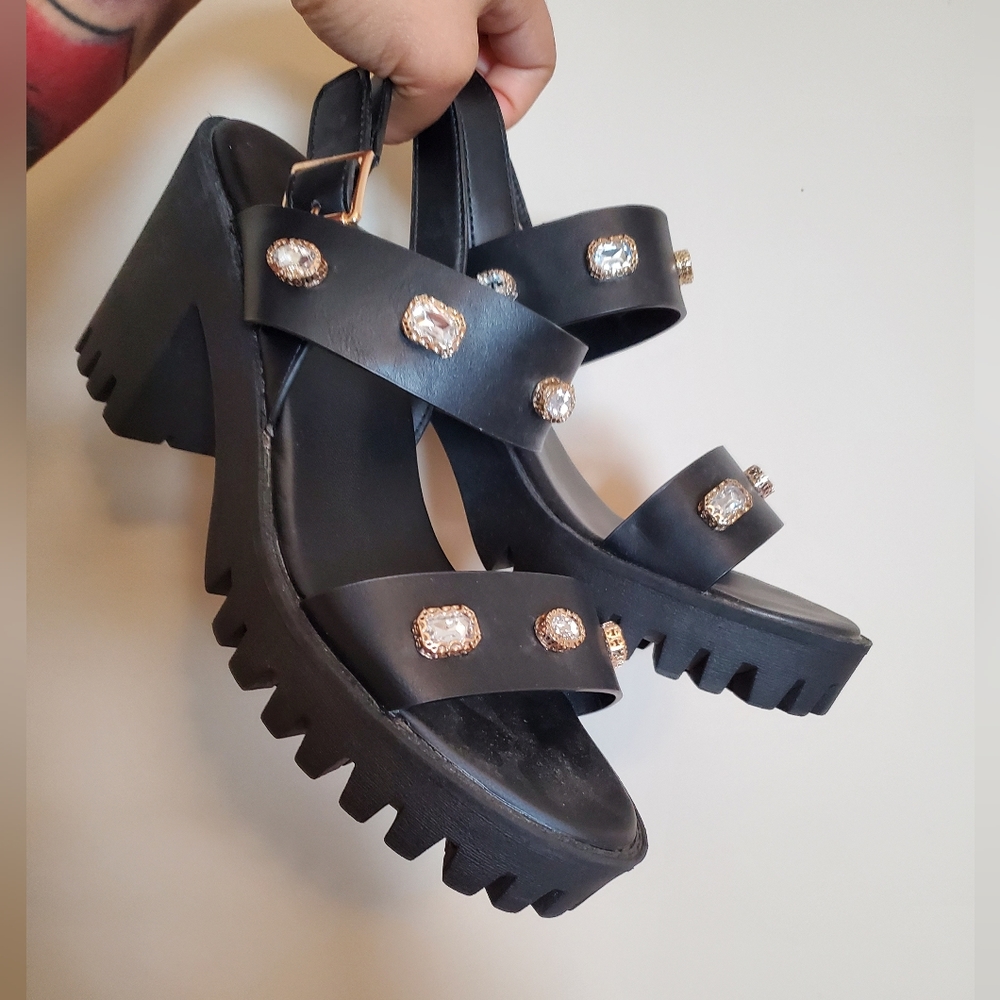 Madden Girl block heels